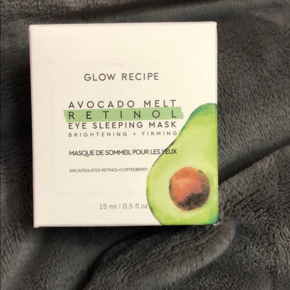 Glow Recipe avocado eye sleeping mask